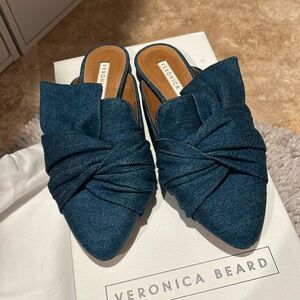 Veronica Beard denim mules
